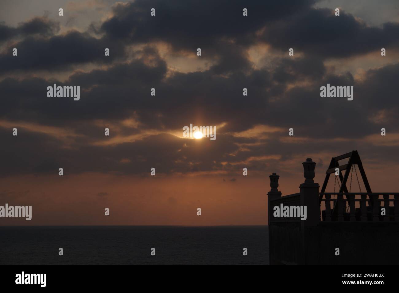 A nice sunset Stock Photo