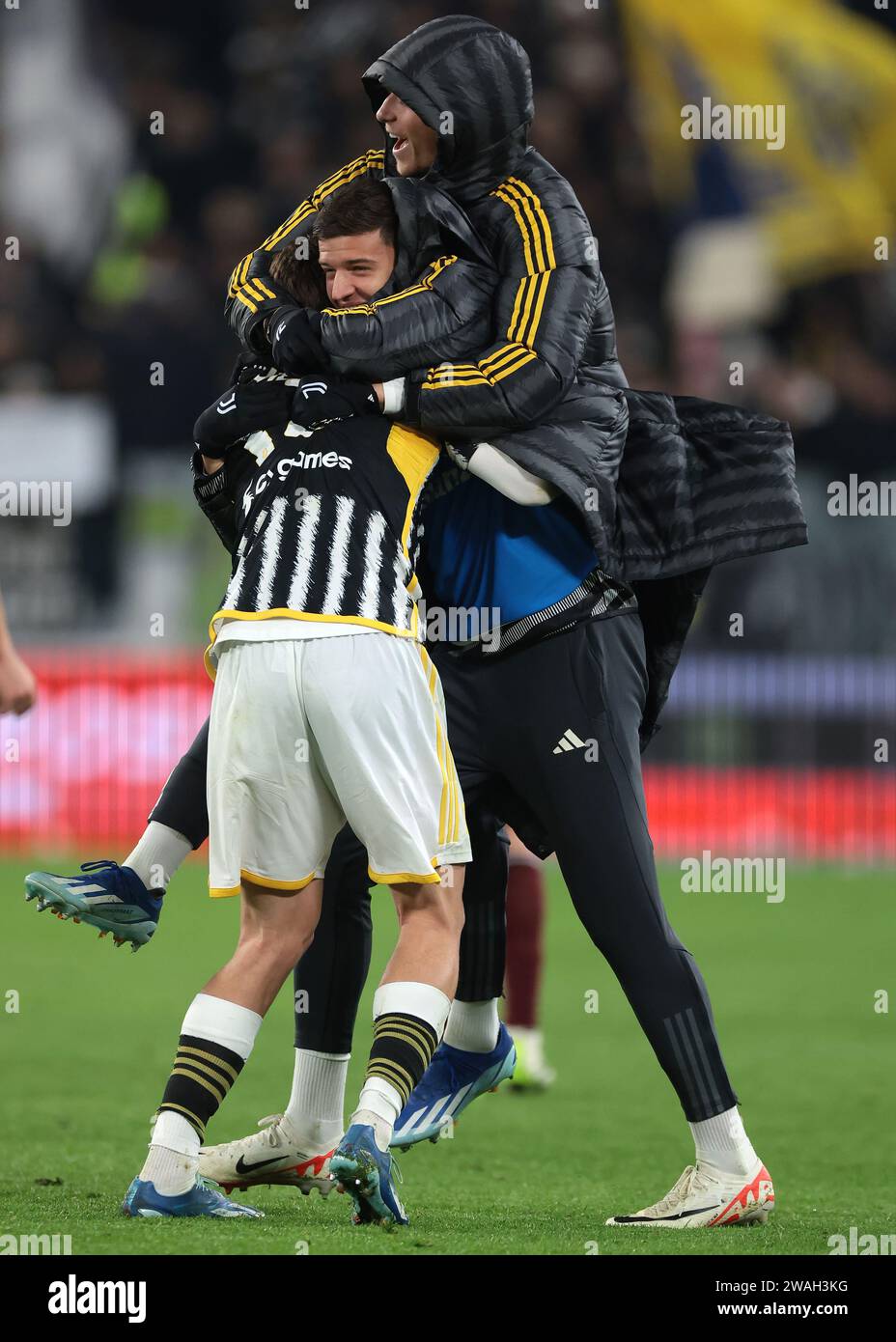 turin-italy-4th-jan-2024-dean-huijsen-and-tarik-muharemovic-of