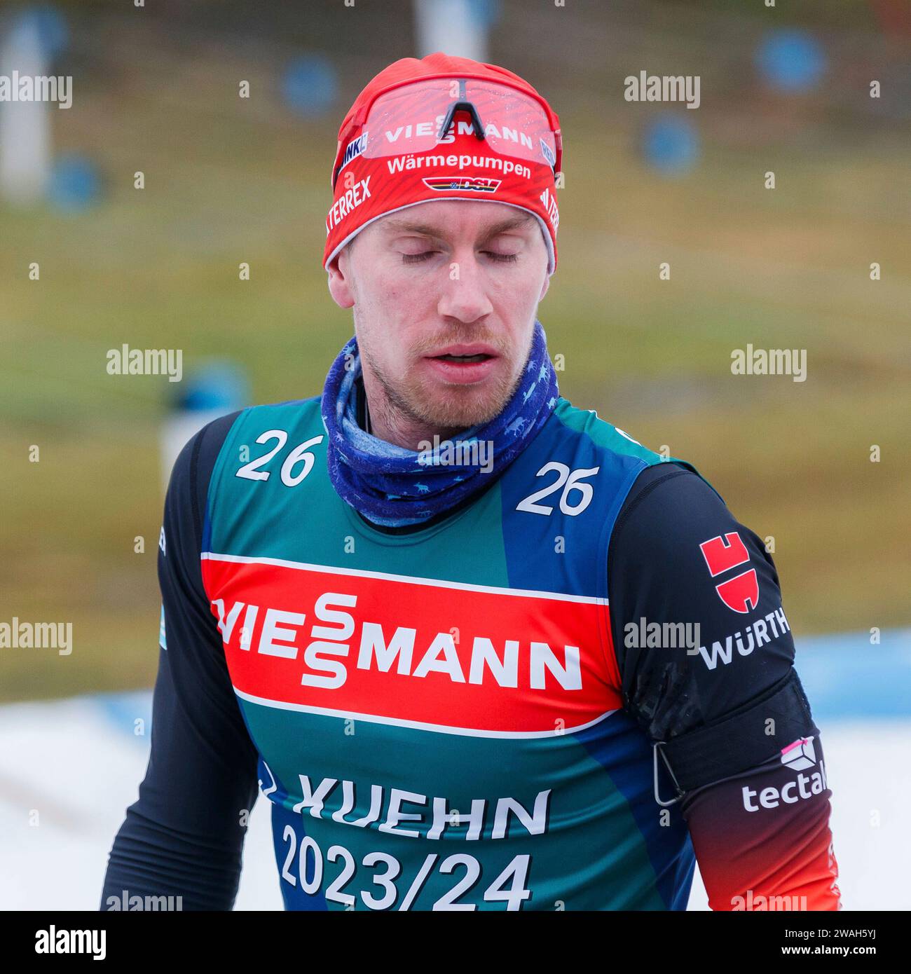 Oberhof, Deutschland. 04th Jan, 2024. Johannes Kühn (GER, Deutschland