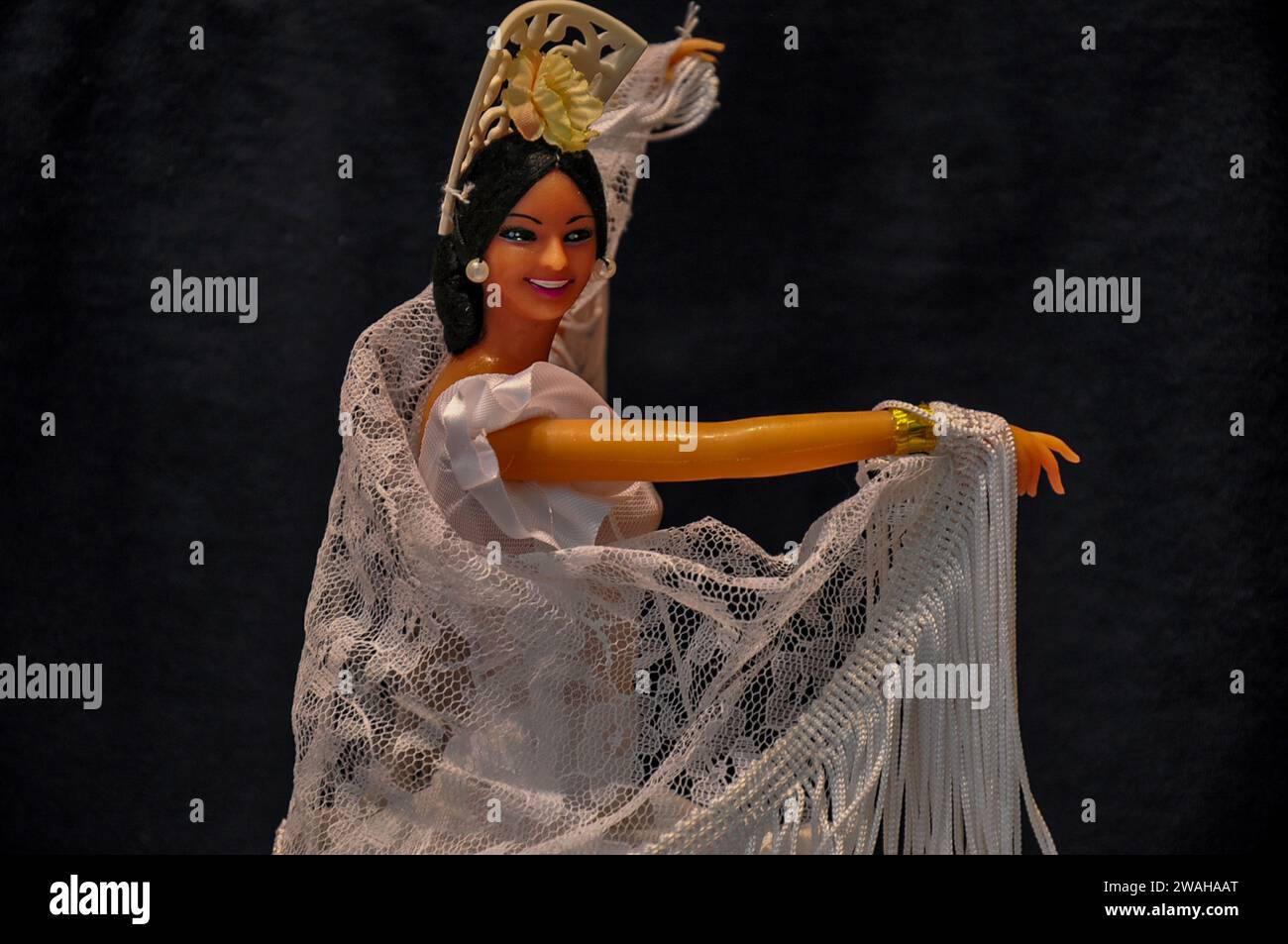 Paire Danseurs Flamenco Mosaïque 25cm