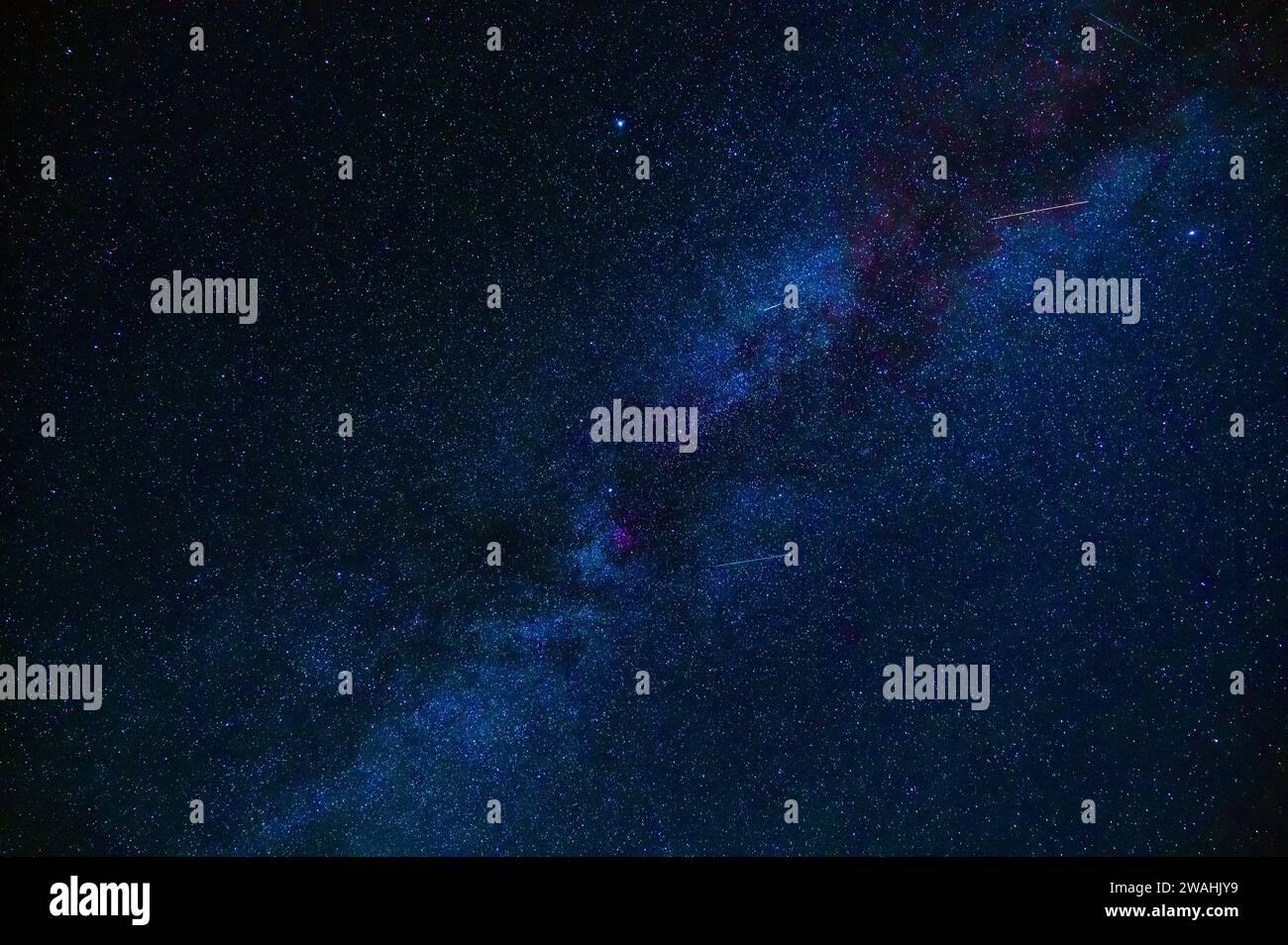 stars background a blue starry sky at dark night Stock Photo - Alamy