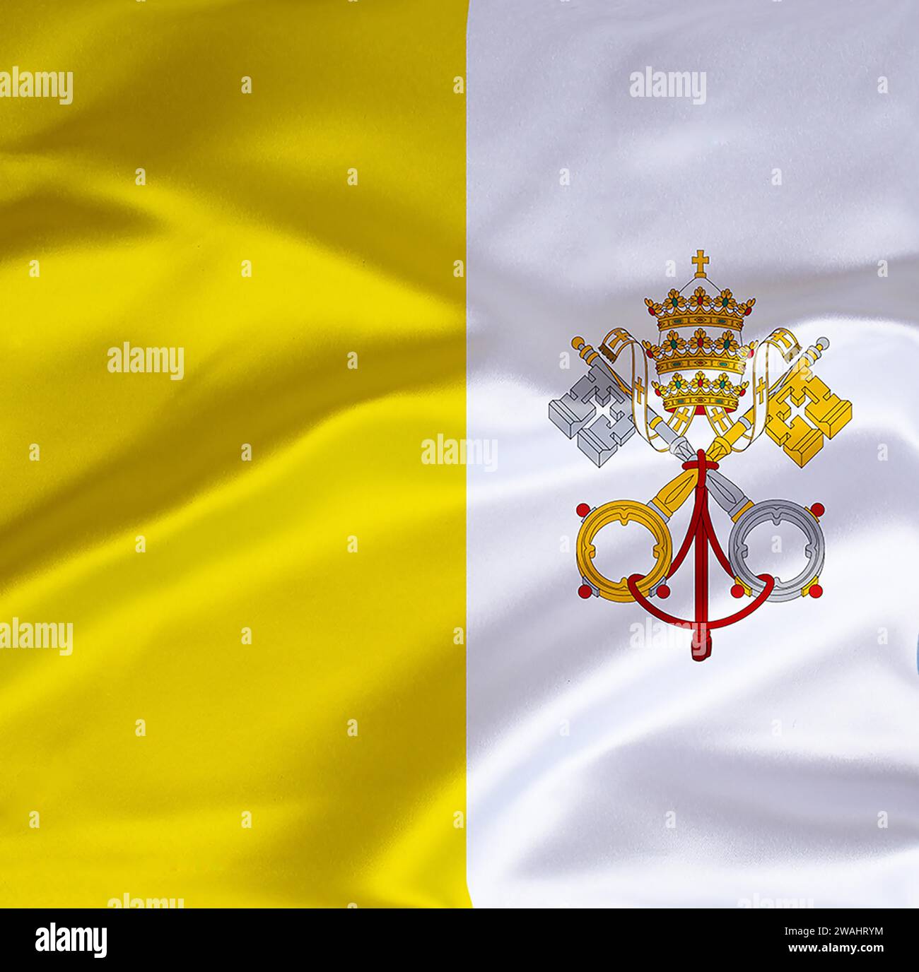 National flag of the vatican city hi-res stock photography and images ...