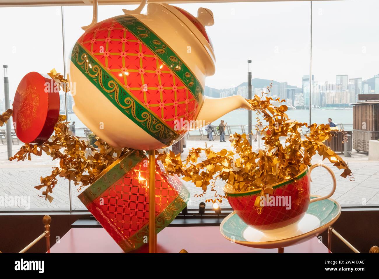 China, Hong Kong, Kowloon, Tsim Sha Tsui, Fortnum and Mason Store