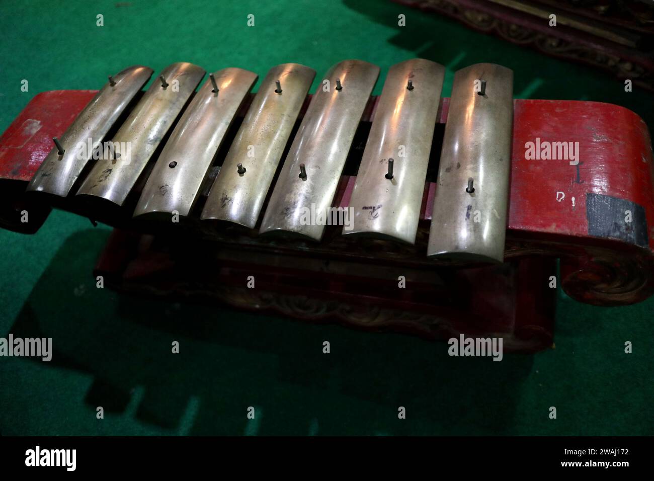 traditional musical instrument from the Indonesian Javanese tribe