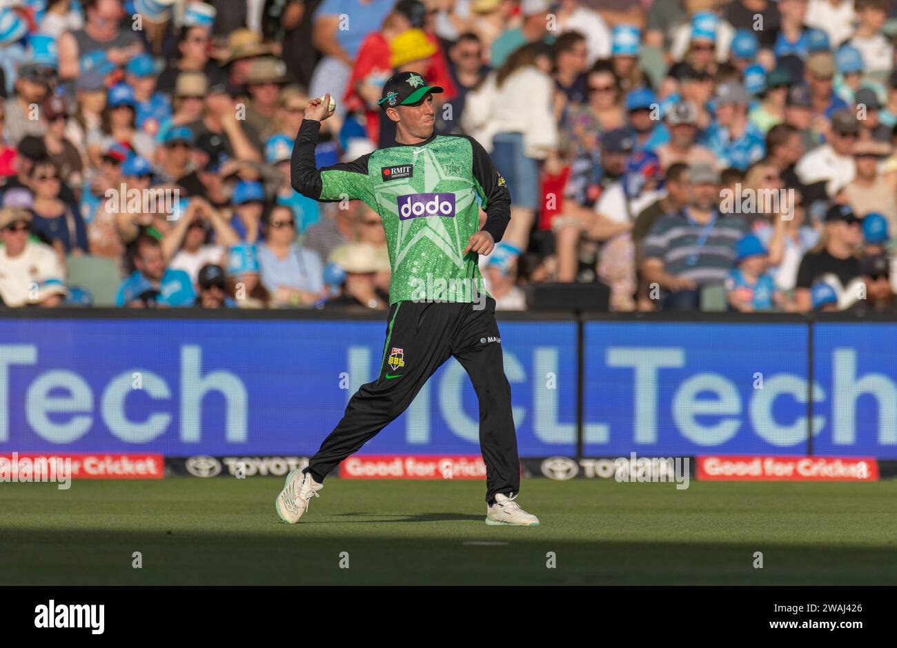 Adelaide, Australia. 31st Dec 2023. Action during the Men’s Big Bash League match between