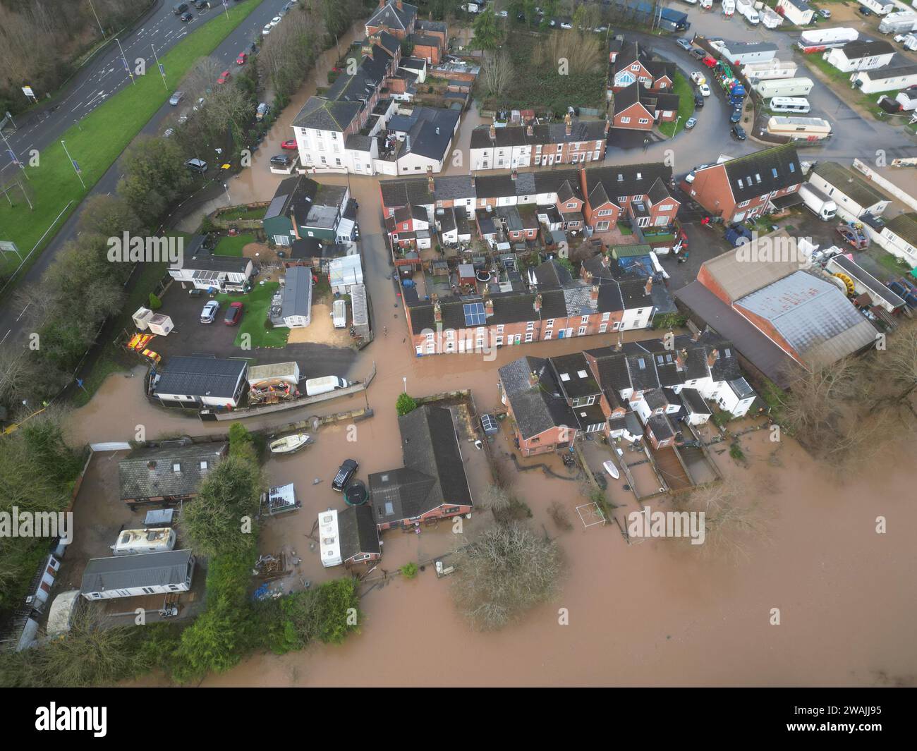 Gloucester, Gloucestershire, UK Friday 5th January 2024 UK Weather
