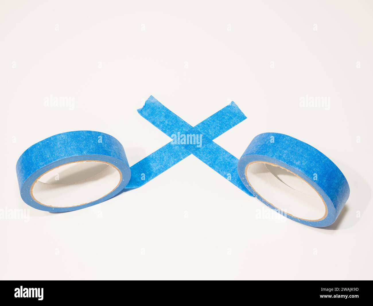 Blue all purpose decorators painters tape also used for crafts and