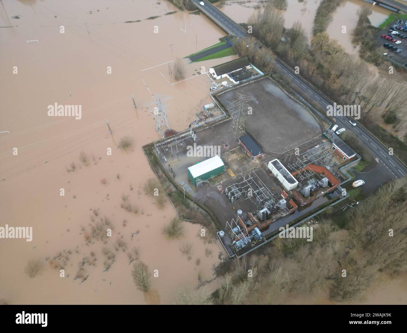 Gloucester, Gloucestershire, UK Friday 5th January 2024 UK Weather