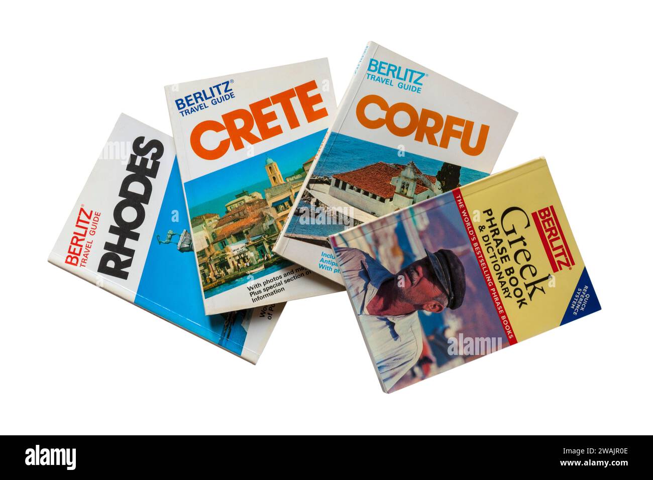 Berlitz Travel Guide books Travel Guidebooks for Greek Islands Crete Corfu and Rhodes with Greek