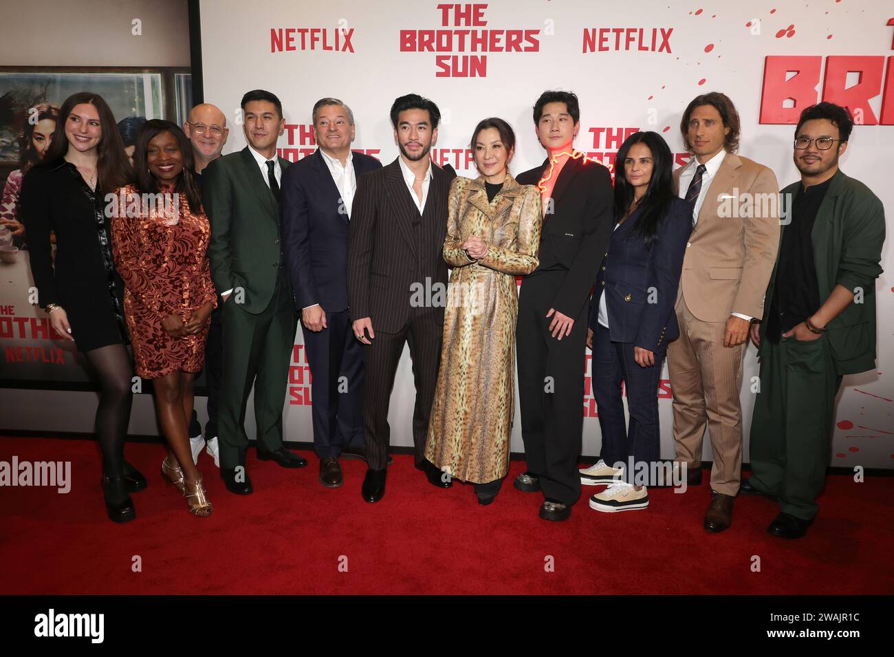 Los Angeles, Ca. 4th Jan, 2024. Cast at the Netflix Premiere Of The