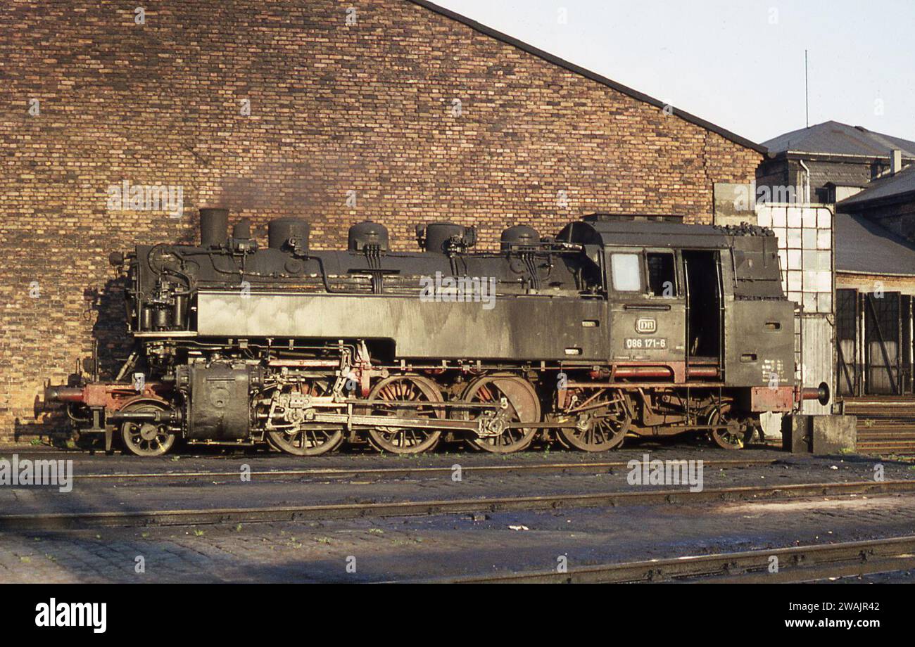 Photographimg steam engines at work in France/West Germany June/July