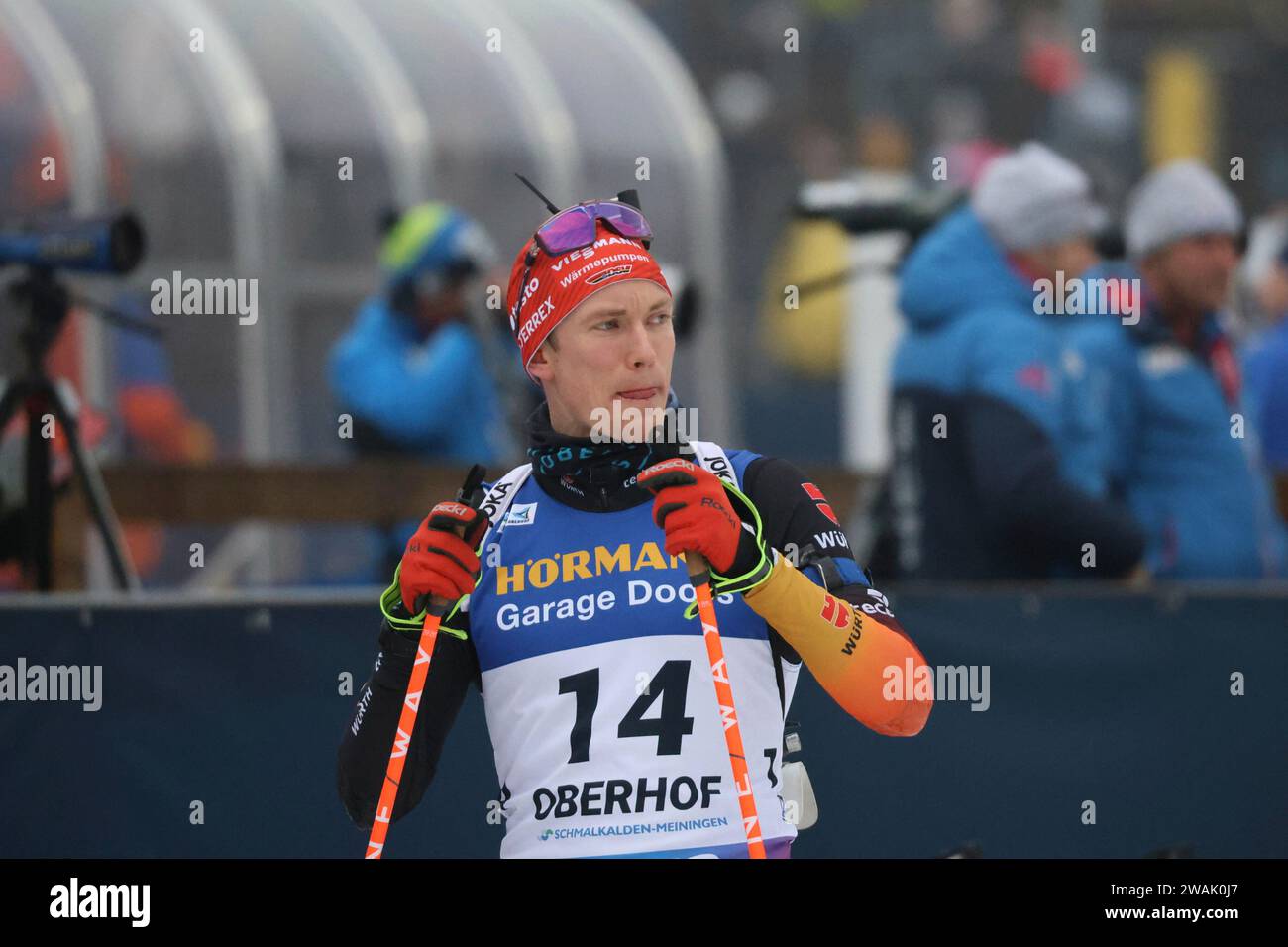 Oberhof, Deutschland. 01st Jan, 2024. Oberhof, Deutschland 05. Januar