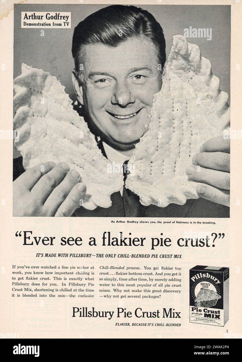 Vintage "Good Housekeeping" June 1953 Issue Advert, USA Stock Photo Alamy