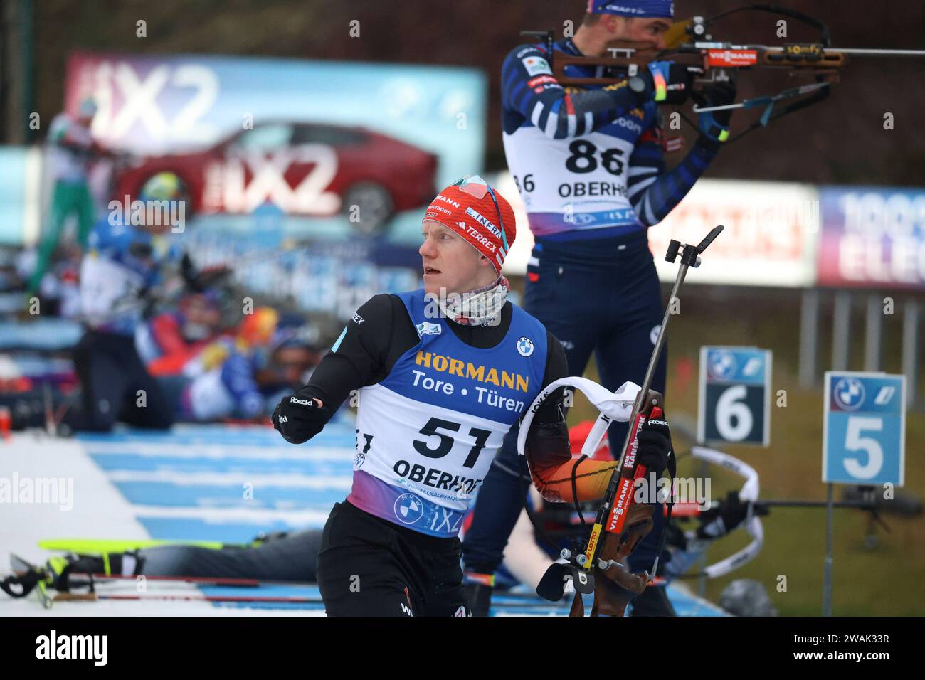  Foto zu Oberhof, Deutschland. 01st Jan, 2024. Oberhof, Deutschland 05. Januar 