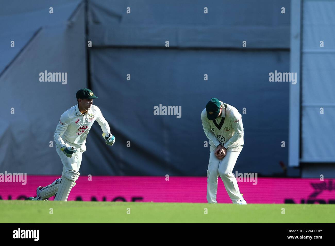 Shakeel Rd Sydney Cricket Ground, Sydney, Australia; 5th January 2024 ...