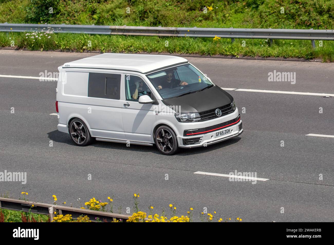 Vw transporter white background hi-res stock photography and