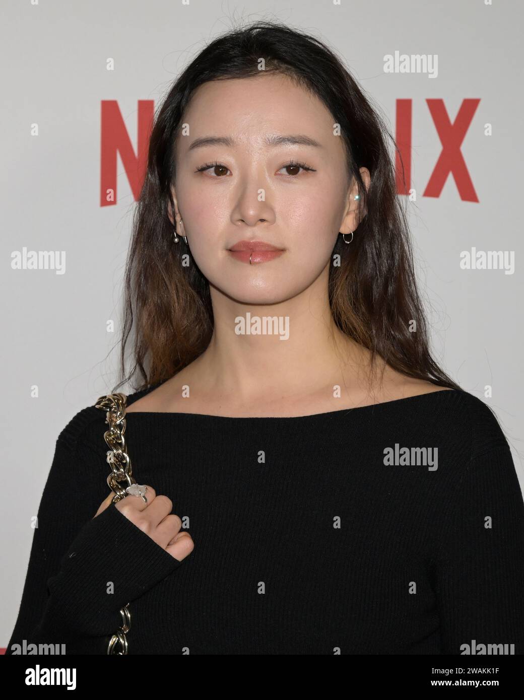 January 4, 2024, Hollywood, California, United States: Gia Kim attends