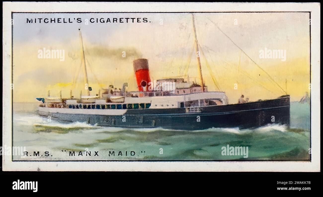 Manx maid hi-res stock photography and images - Alamy