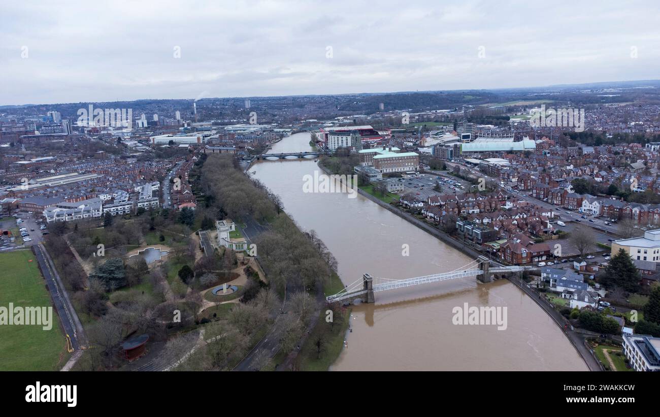 Nottingham Floods January 2024 Stock Photo Alamy