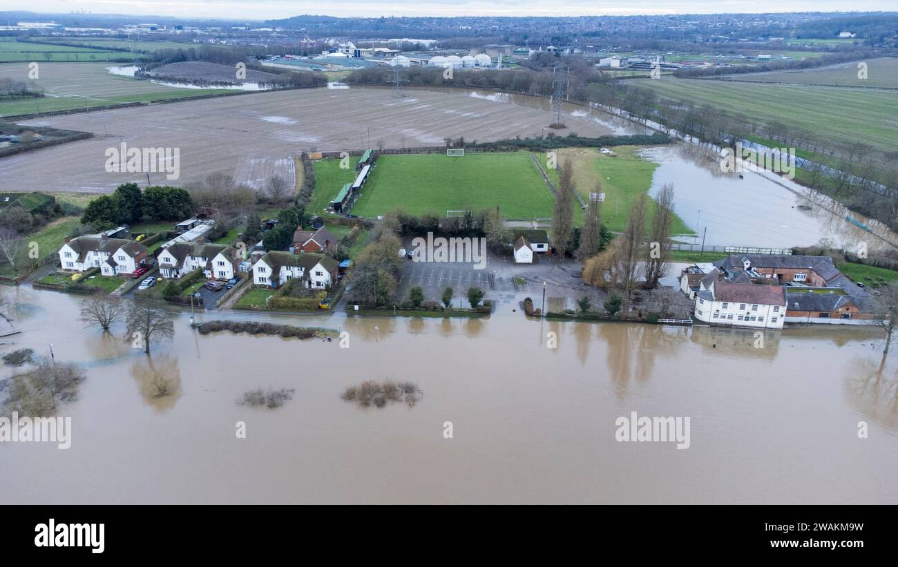 Nottingham Floods January 2024 Stock Photo Alamy