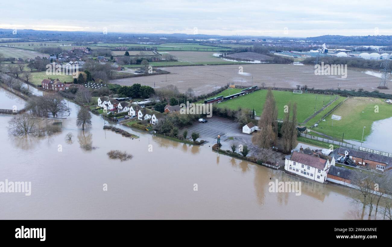 Nottingham Floods January 2024 Stock Photo Alamy