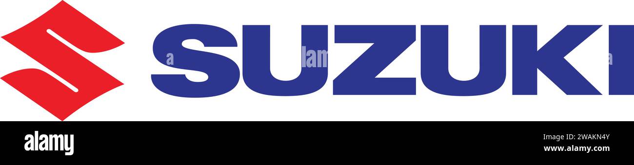 Maruti Suzuki logo | Suzuki design art logo | Suzuki logo Stock Vector