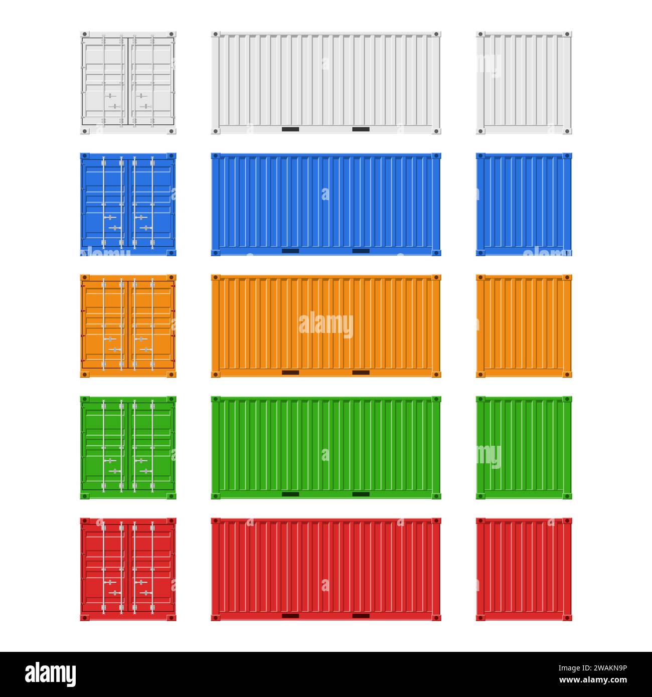 Cargo ship front Stock Vector Images Alamy