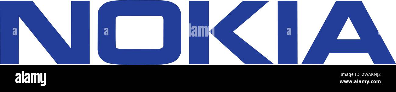 Nokia logo in Vector | NOKIA Stock Vector
