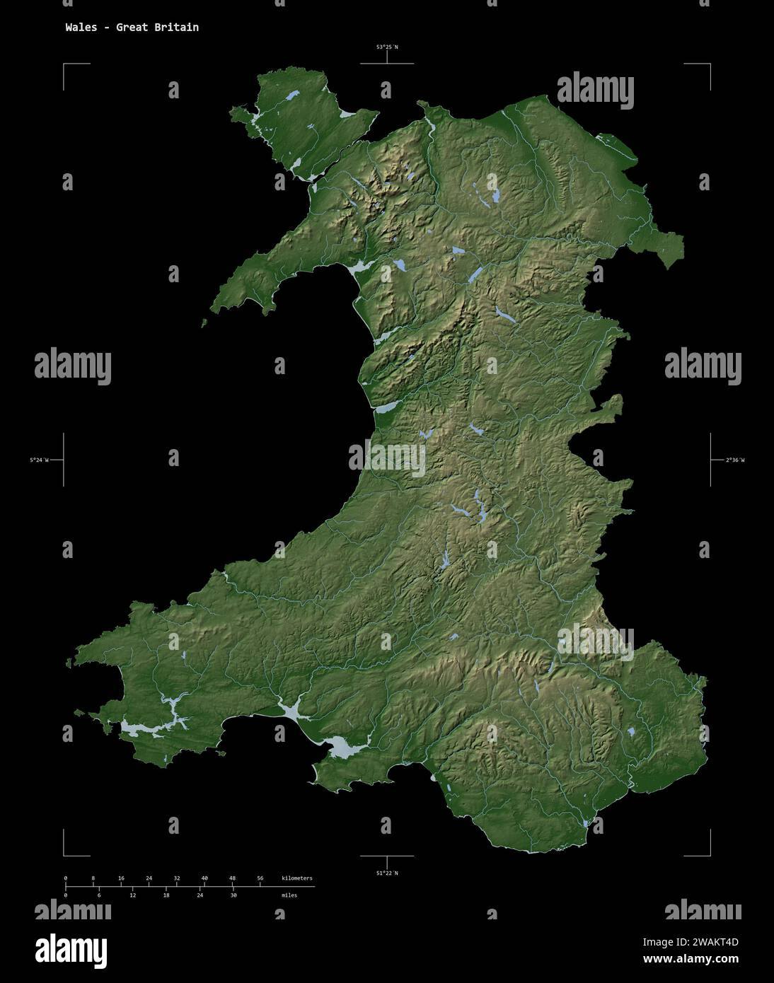 Shape Of A Pale Colored Elevation Map With Lakes And Rivers Of The 