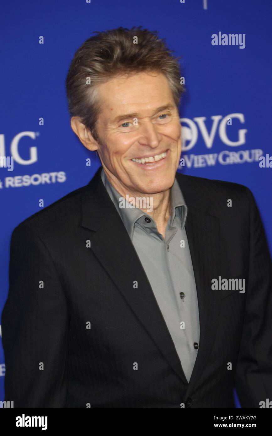 Willem Dafoe attends the 35th Annual Palm Springs International Film Awards at Palm Springs Convention Center on January 04, 2024 in Palm Springs, California. Photo: CraSH/imageSPACE Stock Photo