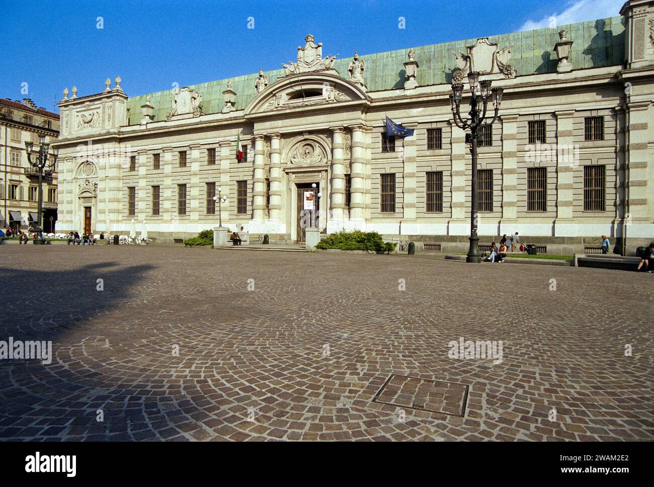 Turin Library Biblioteca nazionale di torino hi-res stock photography and images - Alamy