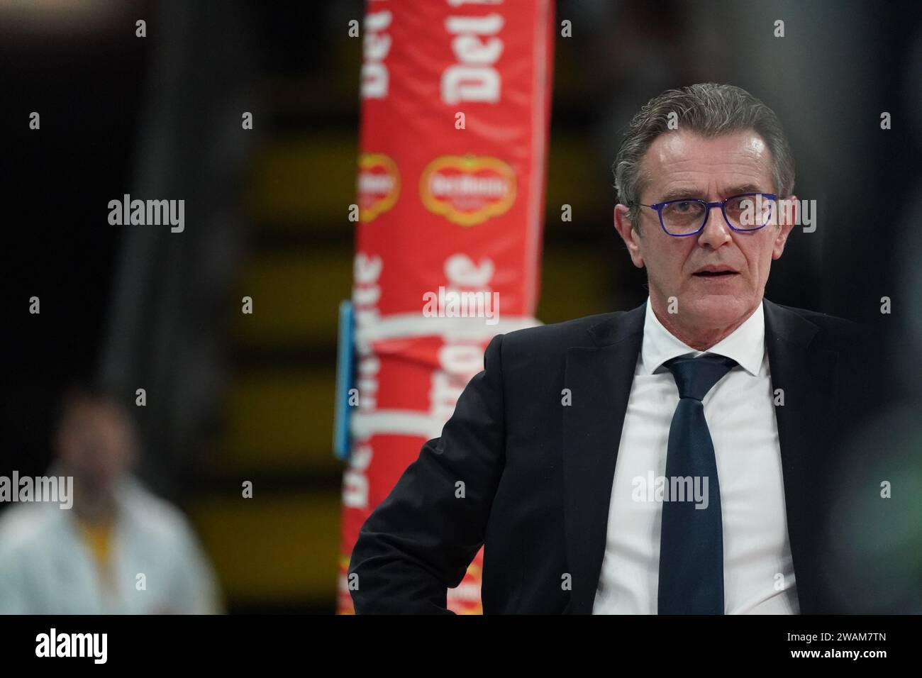 Perugia, Italy. 04th Jan, 2024. angelo lorenzetti coach sir susa vim