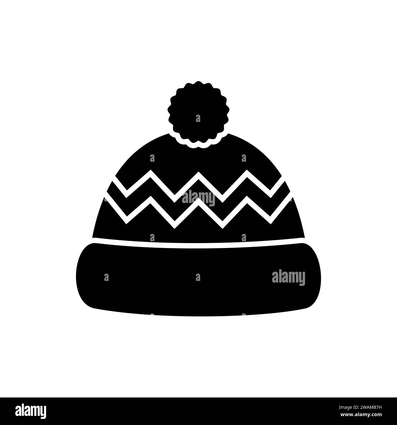winter-hat-black-icon-isolated-on-white-background-knitting-headwear