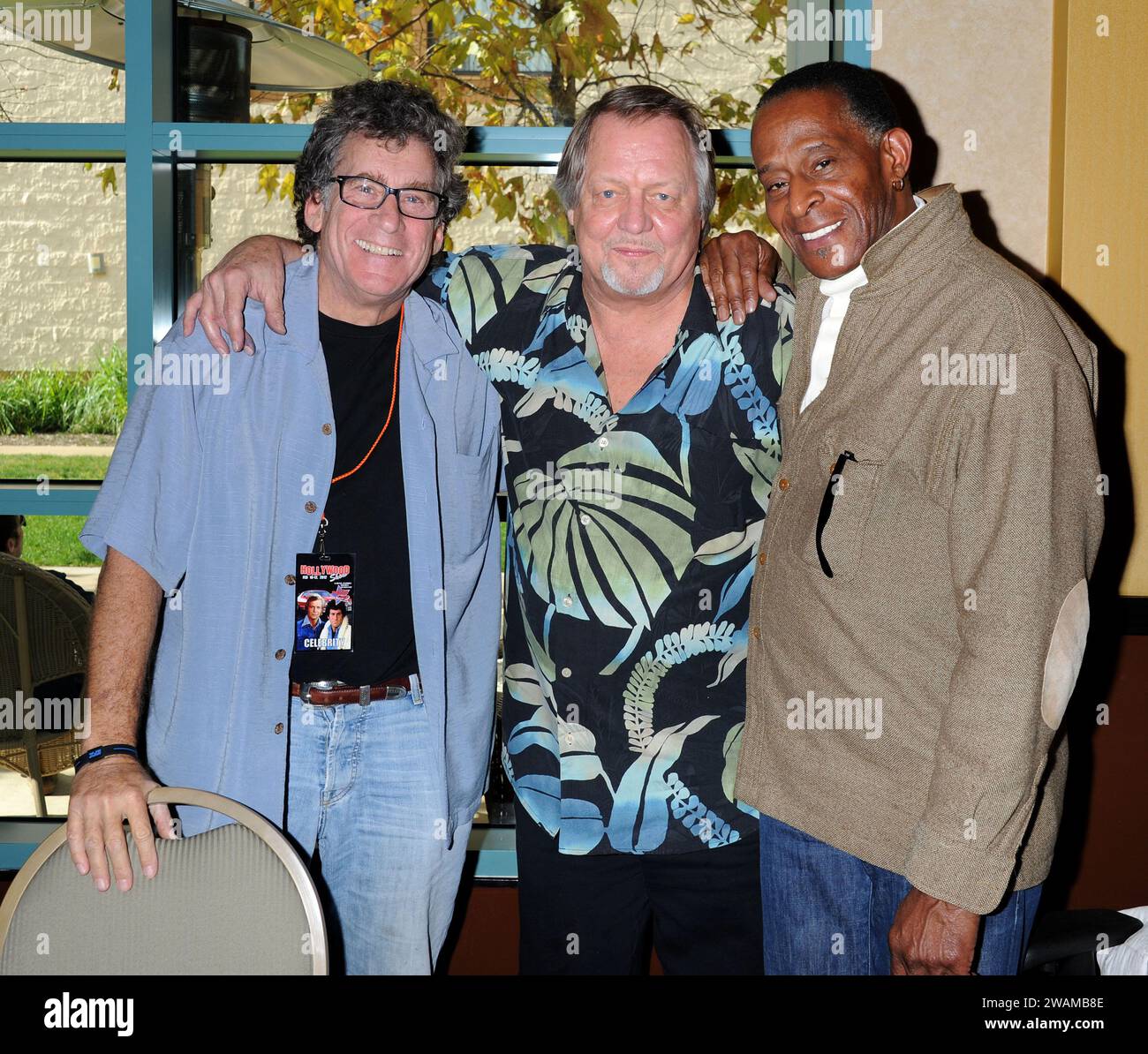 Burbank, USA. 10th Feb, 2012. February 11, 2012 Burbank, Ca. Paul Michael Glaser, David Soul and Antonio Fargas The Hollywood Show 2012 held at the Burbank Airport Marriott Hotel & Convention Center © Tammie Arroyo/AFF-USA.COM Credit: AFF/Alamy Live News Stock Photo