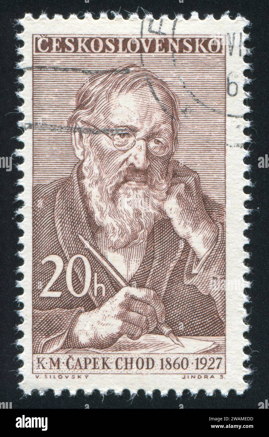 CZECHOSLOVAKIA - CIRCA 1960: stamp printed by Czechoslovakia, shows ...
