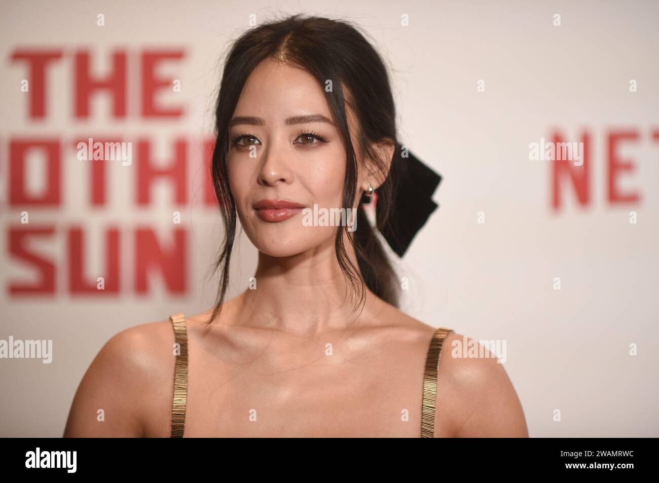 Highdee Kuan arrives at the premiere of &ldquo;The Brothers Sun&rdquo; on Thursday