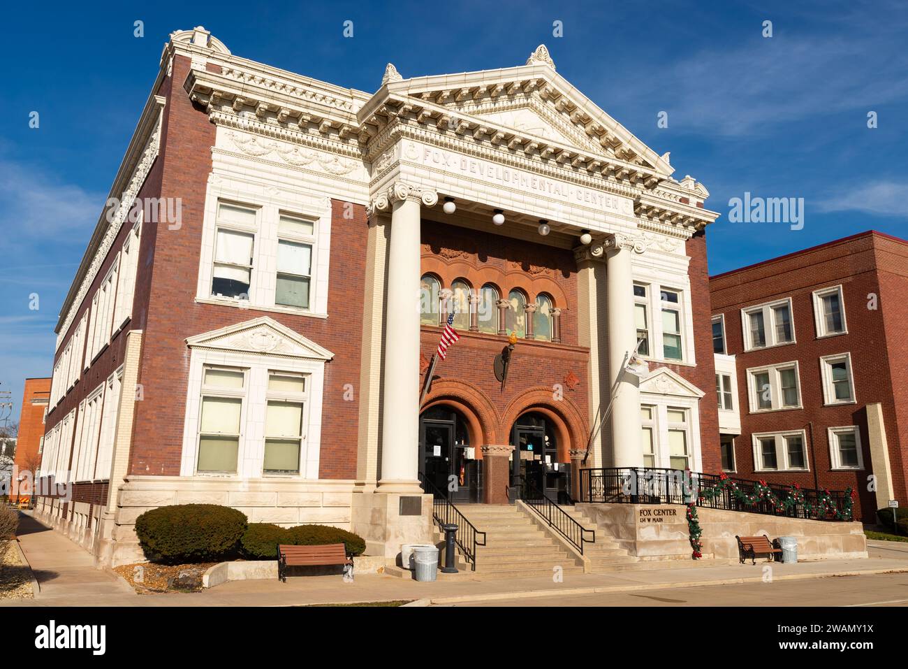 Dwight, Illinois United States January 2nd, 2024 Exterior of the