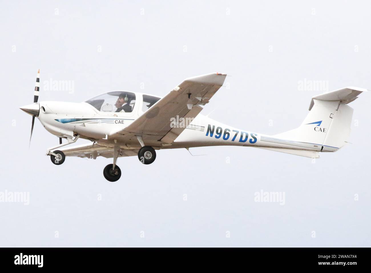 Planes landing at Falcon Field Stock Photo Alamy