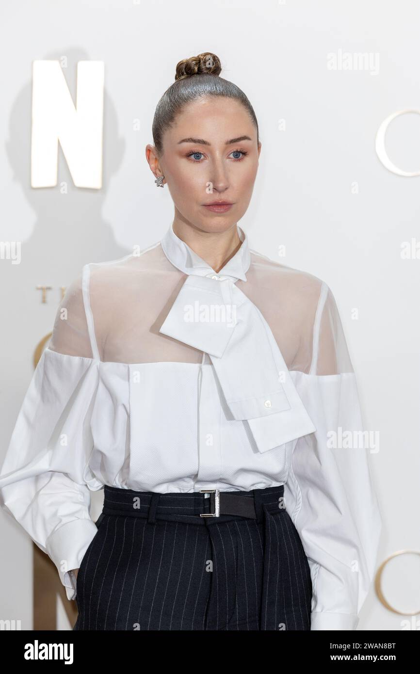 Cast and guests on the red carpet for The Crown' finale celebration
