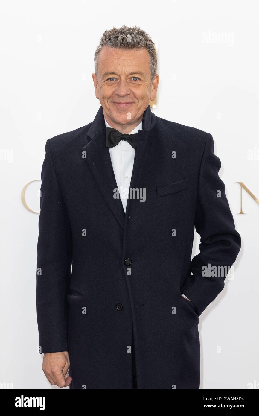 Cast and guests on the red carpet for The Crown' finale celebration