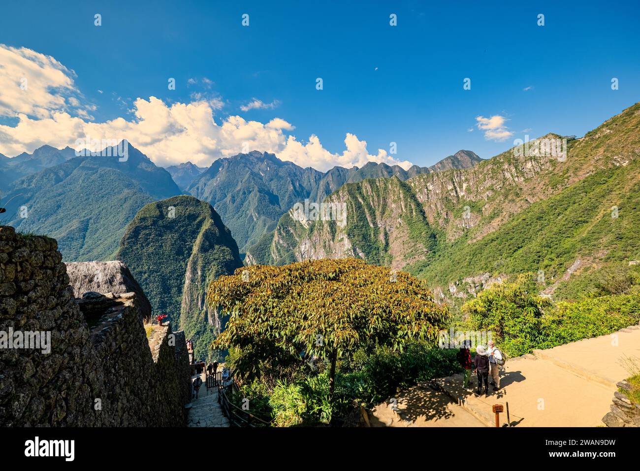 Machu picchu entrance hi-res stock photography and images - Alamy