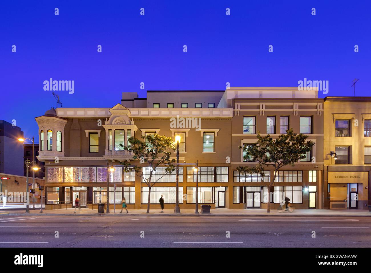 New Pershing Apartments downtown Los Angeles Stock Photo Alamy