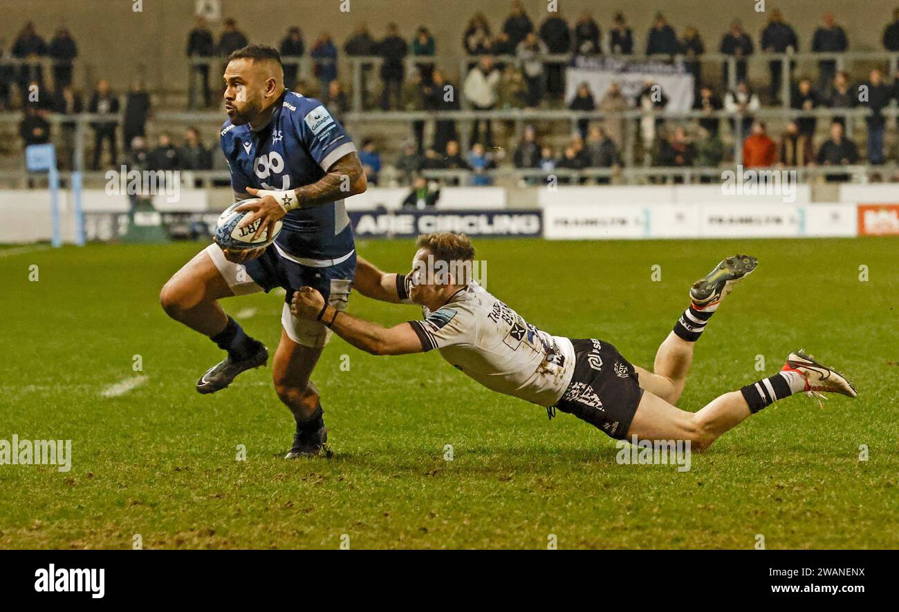 5th January 2024; Salford Community Stadium, Salford, Lancashire