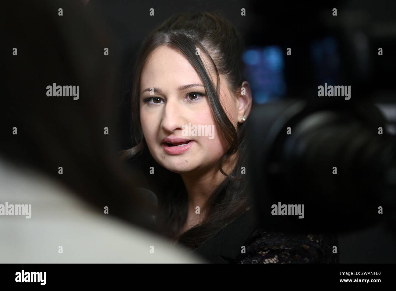 New York, USA. 05th Jan, 2024. Gypsy Rose Blanchard interviewed at the A E 'The Prison