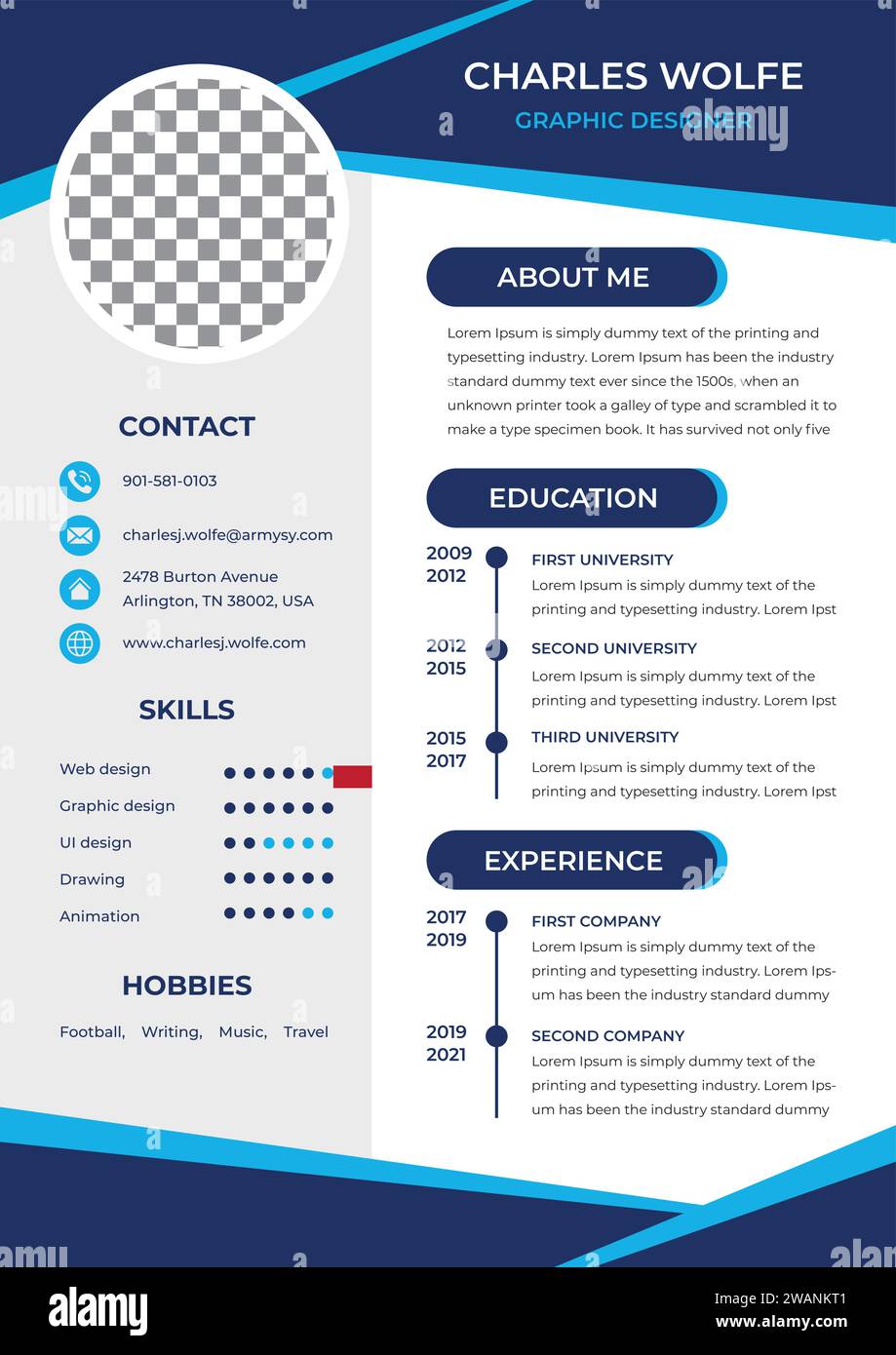 Professional Resume CV template - Professional Resume Cv Template Resume Cover Letter Template Cv With Photo Curriculum Vitae Template 2WANKT1