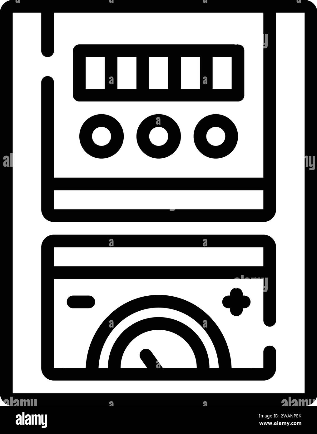 Icon for Meter,numerator Stock Vector Image & Art - Alamy