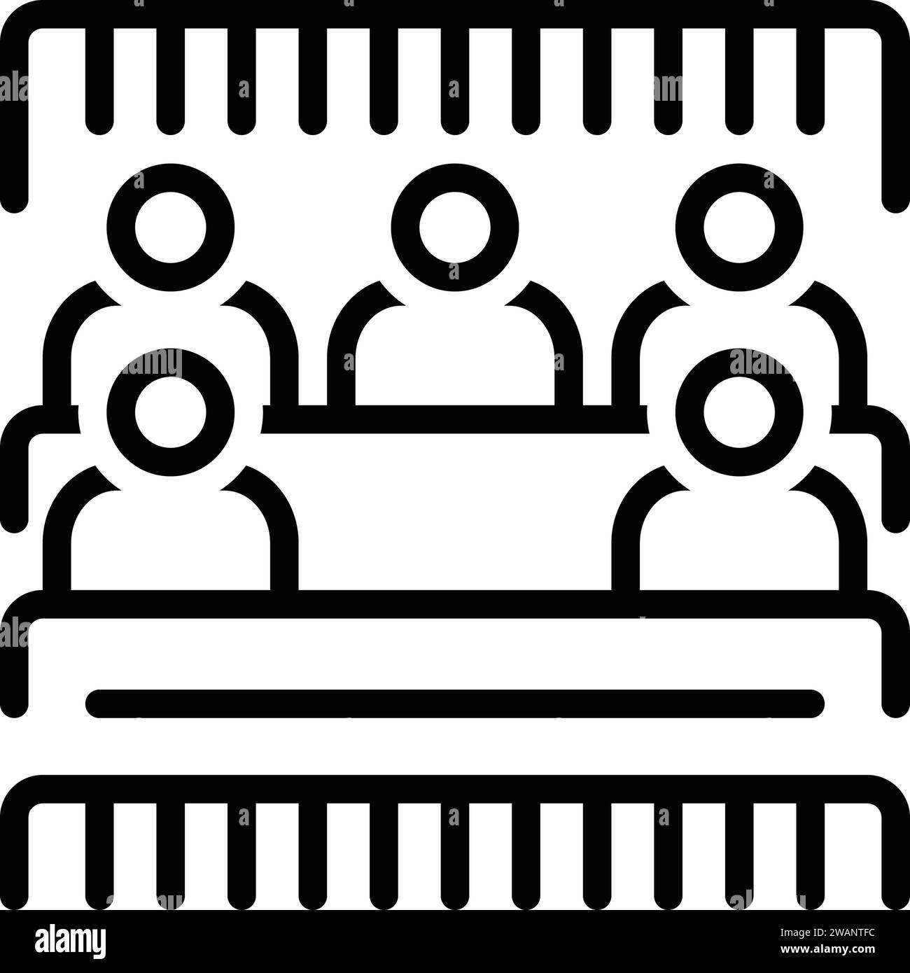 Bleacher Stock Vector Images Alamy