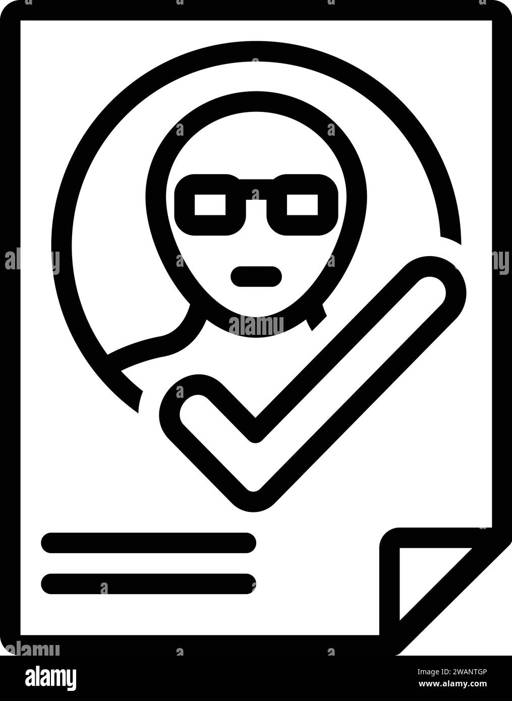 Attendance vector vectors hi-res stock photography and images - Alamy