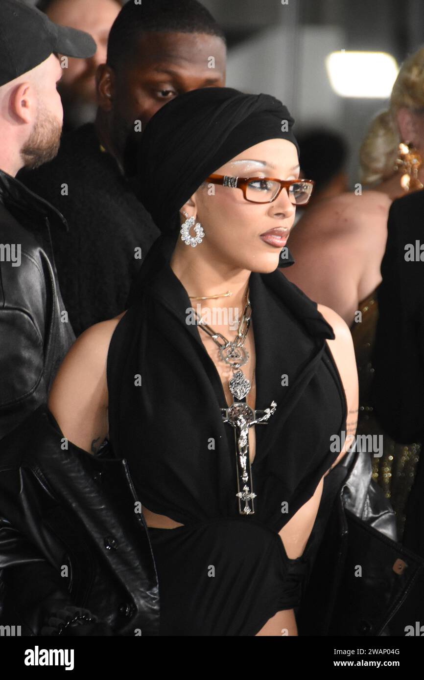 Los Angeles, California, USA 5th January 2024 Singer Doja Cat attends