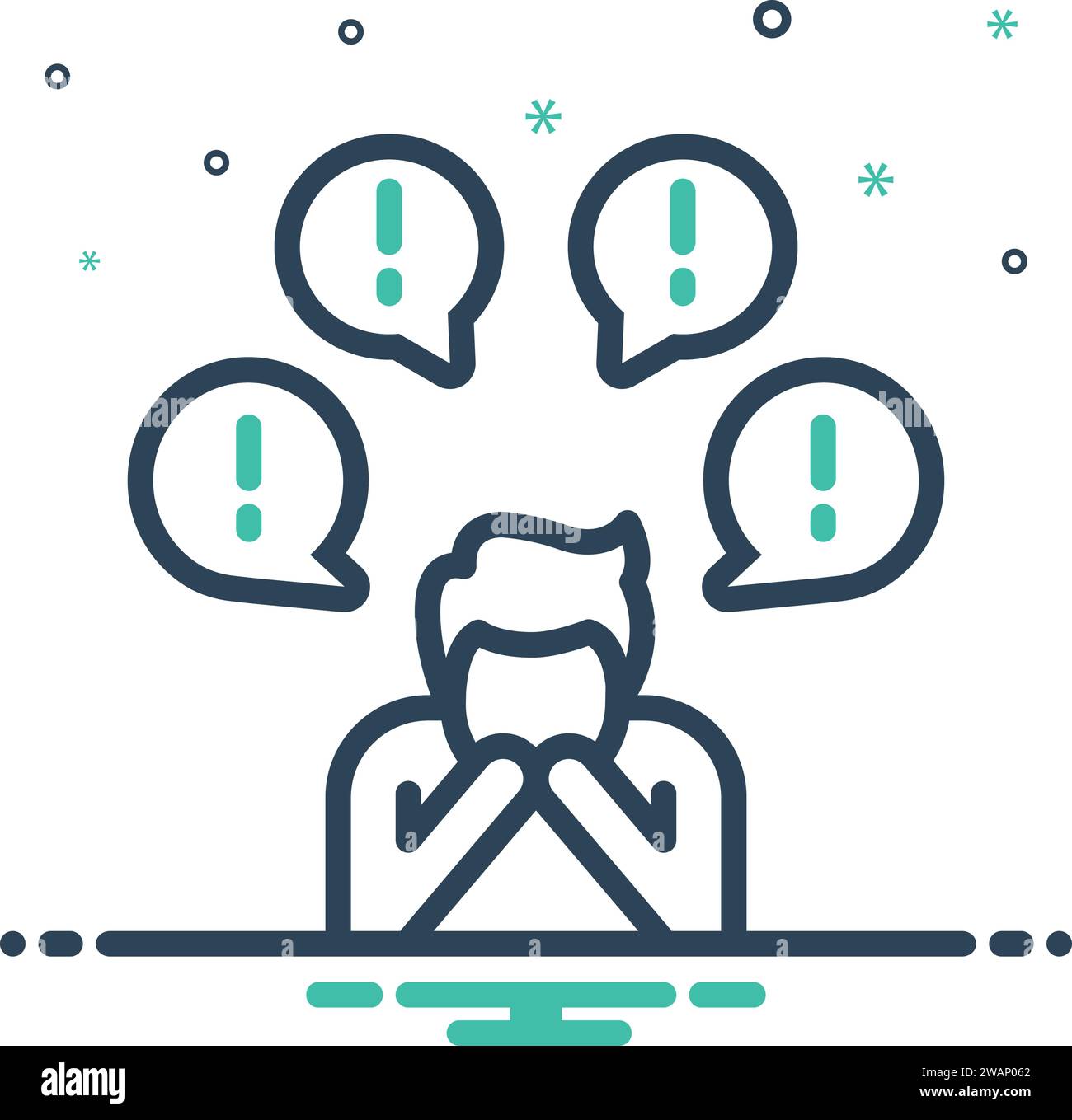 Icon for issues; question Stock Vector Image & Art - Alamy
